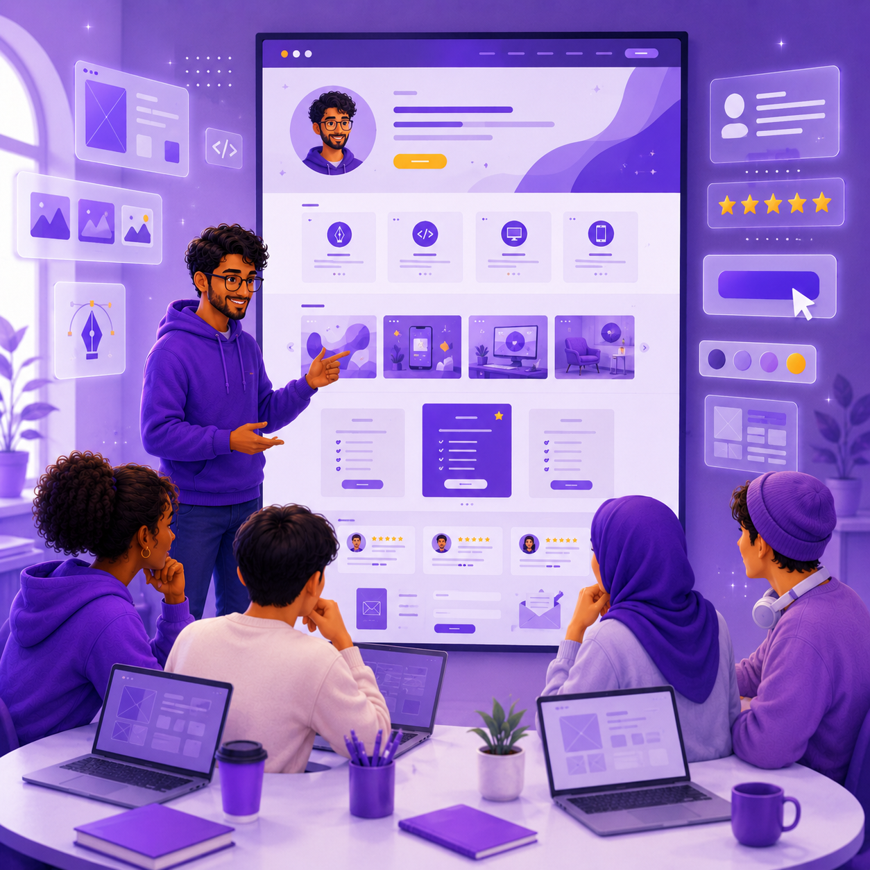 UI/UX Design Starter: Membuat Halaman Penawaran Jasa Freelance