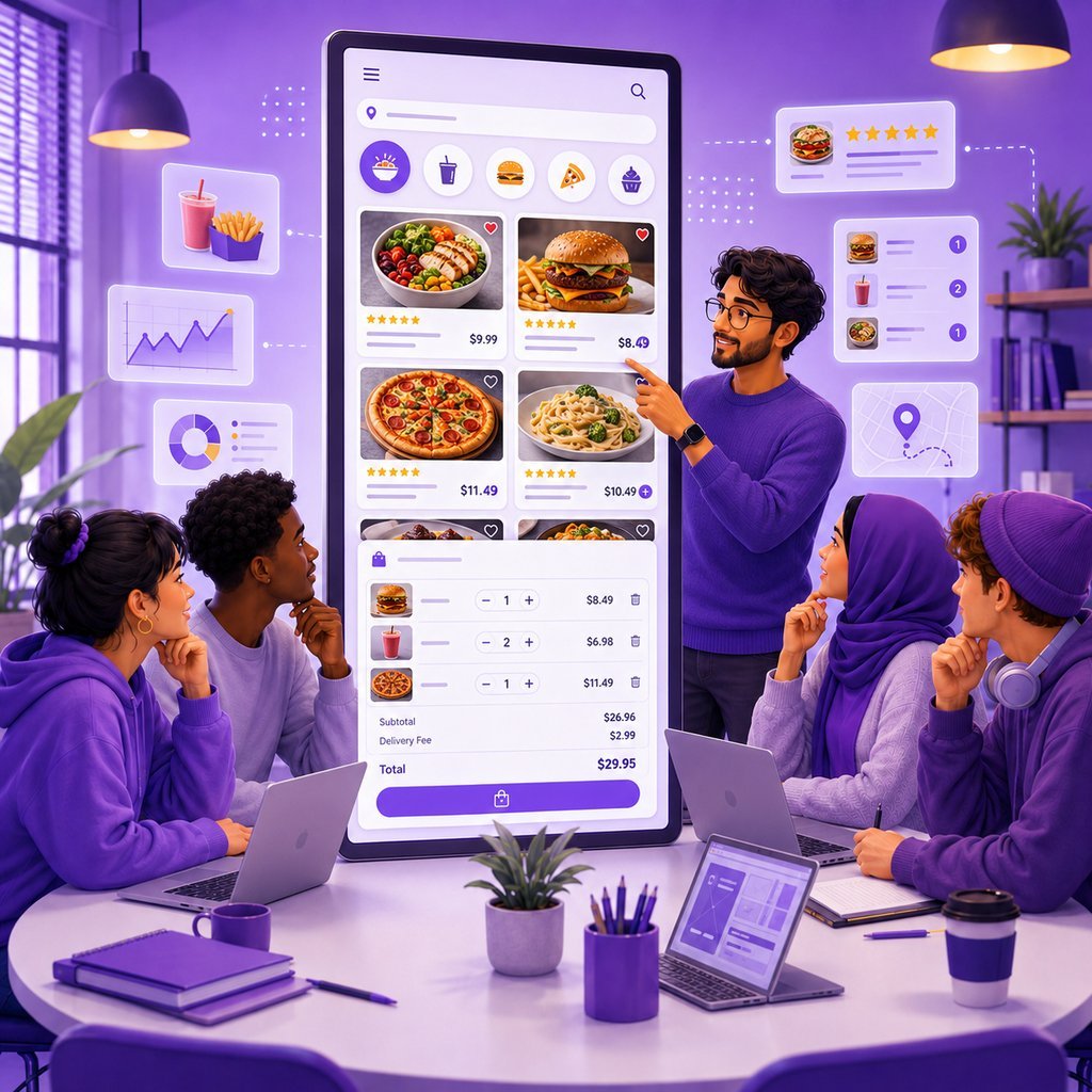 Aplikasi Menu & Pemesanan Makanan Pintar